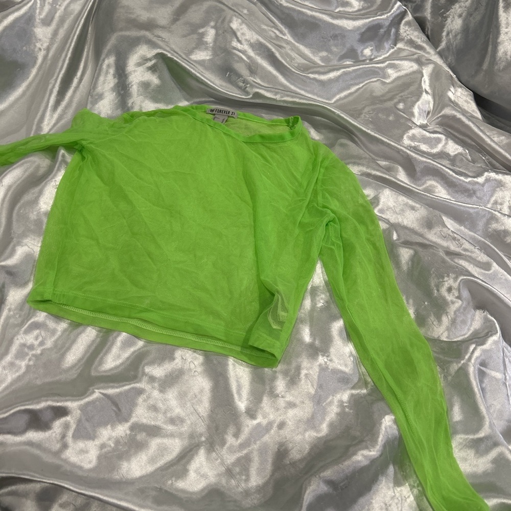 ♡mesh long sleeve ♡